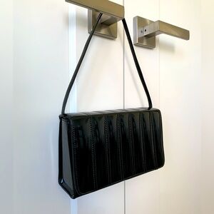 1960s Chanel style patent leather bag!